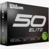 Wilson Staff Wilson 50 Elite Green Golf Balls -Golf Promotion Store 2023 wilson 50 elite green golf balls box itempicture
