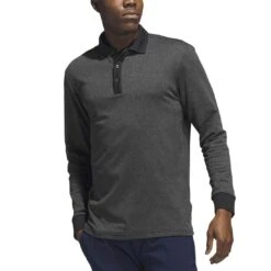 Adidas Essentials Long Sleeve Polo -Golf Promotion Store adidas 2023 essentials long sleeve polo black itempicture