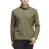 Adidas Essentials Long Sleeve Polo -Golf Promotion Store adidas 2023 essentials long sleeve polo olive strata itempicture