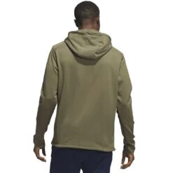 Adidas Textured Anorak -Golf Promotion Store adidas 2023 textured anorak olive strata back itempicture