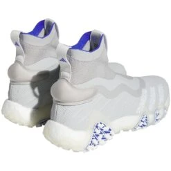 Adidas Codechaos Laceless Golf Shoes Grey Two/White/Lucid Blue -Golf Promotion Store adidas codechaos laceless golf shoes grey two cloud white lucid blue back itempicture