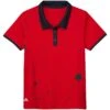 Adidas Girls Printed Short Sleeve Polo -Golf Promotion Store adidas girls printed short sleeve polo red itempicture