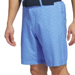 Adidas Ultimate365 Printed 9 Inch Shorts -Golf Promotion Store adidas s23 ultimate365 printed 9 inch shorts blue fusion detail2 itempicture
