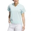 Adidas FW21 Women's 3-Stripe Polo -Golf Promotion Store adidas womens fw21 3 stripe polo halo mint itempicture