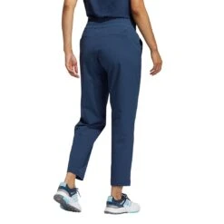 Adidas Women's Go-To Commuter Pants -Golf Promotion Store adidas womens go to commuter pants crew navy back on model itempicture
