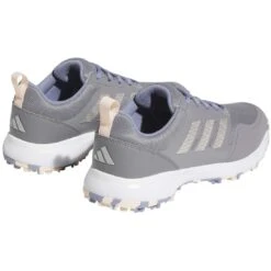 Adidas Women's Tech Response 3.0 SL Golf Shoes Grey Three/Silver/Silver Violet -Golf Promotion Store adidas womens tech response 3 0 sl golf shoes grey silver violet back itempicture