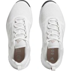 Adidas Women's Zoysia Golf Shoes White/Wonder Taupe -Golf Promotion Store adidas womens zoysia golf shoes white wonder taupe gv9396 top itempicture