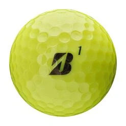 Bridgestone Tour B XS Yellow Personalized Golf Balls -Golf Promotion Store bridgestone 2022 tour b xs yellow golf balls front itempicture