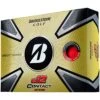 Bridgestone 2023 E12 Contact Matte Red Golf Balls