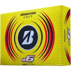 Bridgestone E6 Yellow Personalized Golf Balls