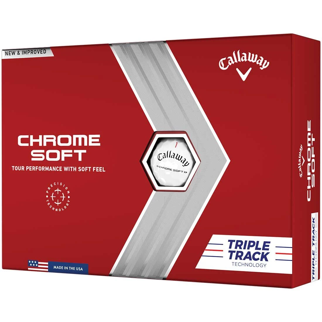 Callaway Chrome Soft Triple Track Golf Balls 2 Callaway Chrome Soft Triple Track Golf Balls