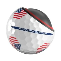 Callaway Chrome Soft X TruTrack USA Golf Balls -Golf Promotion Store callaway 2023 chrome soft x usa trutrack golf balls tech itempicture