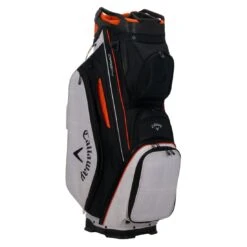 Callaway 2023 ORG 14 Cart Bag -Golf Promotion Store callaway 2023 org 14 cart bag black cream plaid orange 2 itempicture