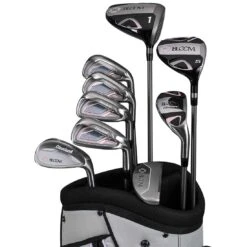 Cleveland Women's Bloom Complete Set -Golf Promotion Store cleveland 2023 womens bloom complete set grey blue closeup itempicture