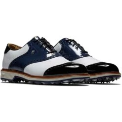 FootJoy Premiere Series Wilcox Golf Shoes Navy/White -Golf Promotion Store footjoy premiere series wilcox golf shoes navy white 54323 display itempicture