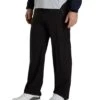 FootJoy Select LS Rain Pants -Golf Promotion Store footjoy select ls rain pants black front itempicture