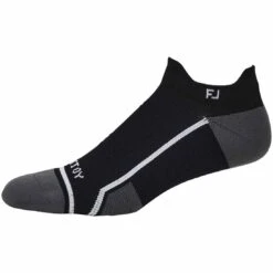 FootJoy Tech D.R.Y. Roll Tab Socks -Golf Promotion Store footjoy tech dry roll tab socks black itempicture