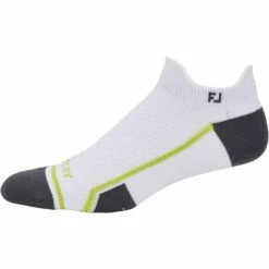 FootJoy Tech D.R.Y. Roll Tab Socks -Golf Promotion Store footjoy tech dry roll tab socks white itempicture
