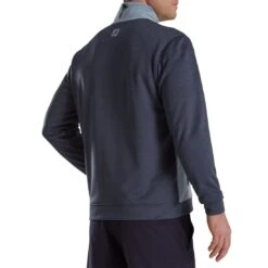 FootJoy ThermoSeries Hybrid Jacket 10 FootJoy ThermoSeries Hybrid Jacket -Golf Promotion Store footjoy thermoseries hybrid jacket charcoal grey back itempicture