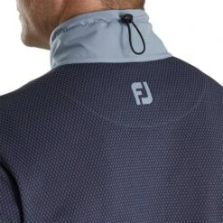FootJoy ThermoSeries Hybrid Jacket 9 FootJoy ThermoSeries Hybrid Jacket -Golf Promotion Store footjoy thermoseries hybrid jacket charcoal grey detail itempicture
