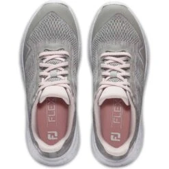 FootJoy Women's FJ Flex Golf Shoes Heather Grey -Golf Promotion Store footjoy women s fj flex golf shoes heather grey 95716 top itempicture