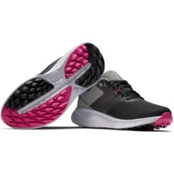 FootJoy Women's Flex Golf Shoes Black/Grey 13 FootJoy Women's Flex Golf Shoes Black/Grey -Golf Promotion Store footjoy womens flex golf shoes black grey 95717 combo itempicture