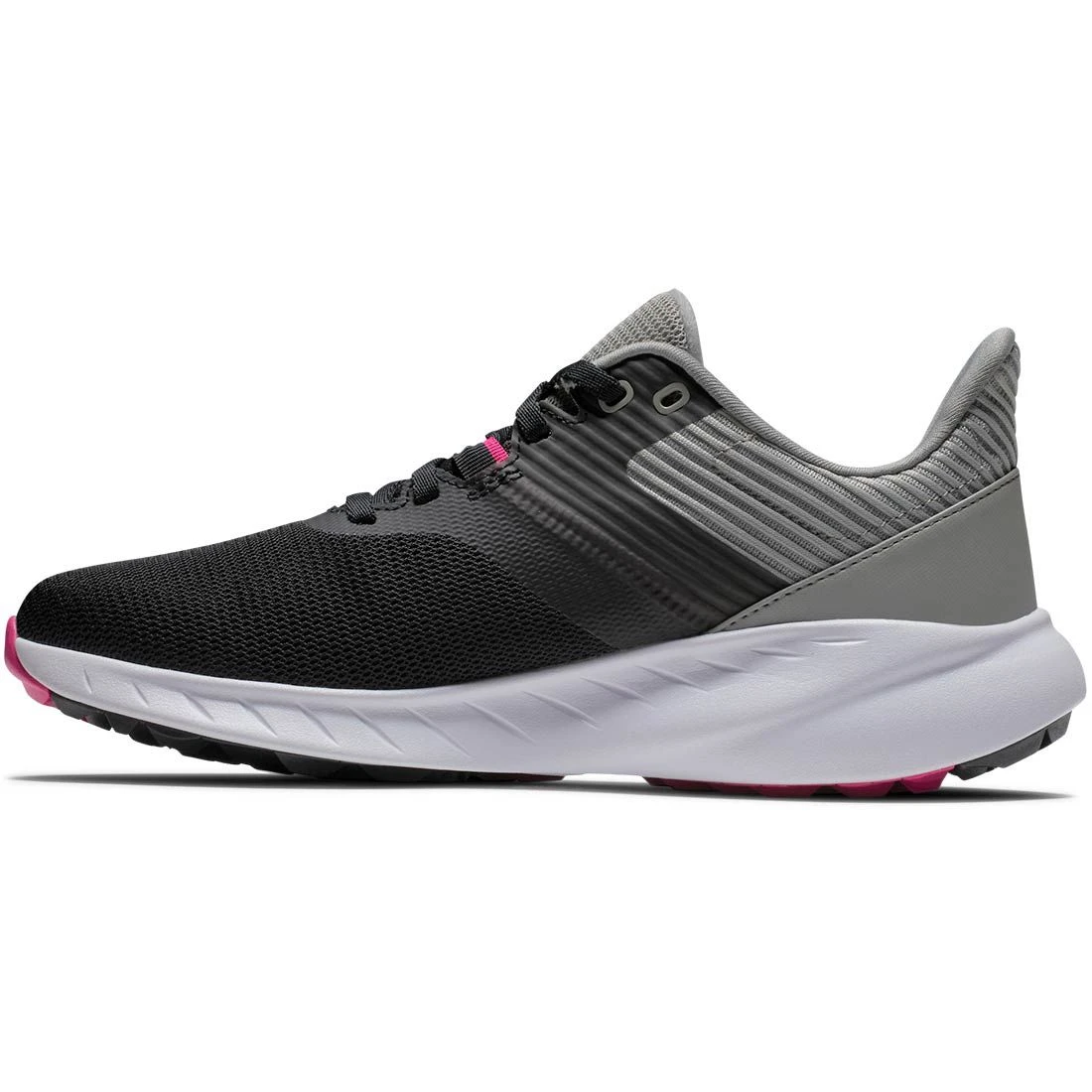 FootJoy Women's Flex Golf Shoes Black/Grey 8 FootJoy Women's Flex Golf Shoes Black/Grey - Image 6