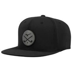 Mizuno Crossed Clubs Snapback Hat -Golf Promotion Store mizuno crossed clubs snapback hat black itempicture