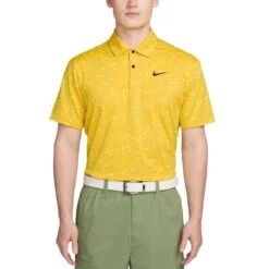 Nike Dri-FIT Tour Floral Polo -Golf Promotion Store nike dri fit tour floral polo vivid sulfur itempicture