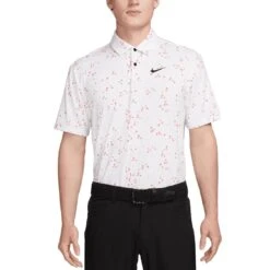 Nike Dri-FIT Tour Floral Polo -Golf Promotion Store nike dri fit tour floral polo white itempicture