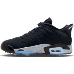 Nike Jordan Retro 6 G Golf Shoes Black/Wolf Grey -Golf Promotion Store nike jordan retro 6 g golf shoes black wolf grey fd0204 001 spine itempicture
