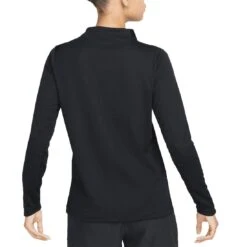 Nike Women's Dri-FIT UV Advantage Mock-Neck Top -Golf Promotion Store nike womens dri fit uv advantage mock neck top black back itempicture