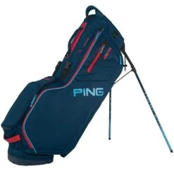 Ping 2022 Hoofer Stand Bag -Golf Promotion Store ping 2022 hoofer stand bag navy bright blue red itempicture