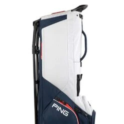 Ping Hoofer Lite Stand Bag -Golf Promotion Store ping 2023 hoofer lite stand bag navy platinum red detail6 itempicture
