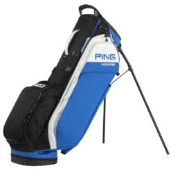 Ping Hoofer Stand Bag 17 Ping Hoofer Stand Bag -Golf Promotion Store ping 2023 hoofer stand bag royal black white itempicture
