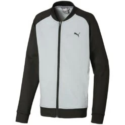 Puma Boys Full Zip Jacket -Golf Promotion Store puma 2021 boys full zip jacket quarry itempicture