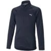 Puma Girls Quarter Zip Pullover -Golf Promotion Store puma 2021 girls quarter zip pullover navy blazer 2 itempicture