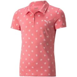 Puma Girls MATTR Hibiscus Polo