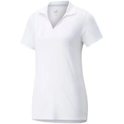 Puma Women's CLOUDSPUN Coast Polo -Golf Promotion Store puma 2022 womens cloudspun coast polo white itempicture