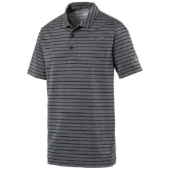 Puma Boys Rotation Stripe Polo -Golf Promotion Store puma boys rotation stripe polo black