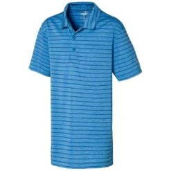 Puma Boys Rotation Stripe Polo -Golf Promotion Store puma boys rotation stripe polo ibiza blue