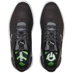 Puma Ignite Elevate Golf Shoes Black/Silver 13 Puma Ignite Elevate Golf Shoes Black/Silver -Golf Promotion Store puma ignite elevate golf shoes black silver 376077 02 top itempicture