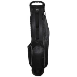 RJ Sports Flash Stand Bag -Golf Promotion Store rj sports flash stand bag black front itempicture