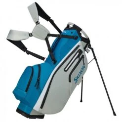 Srixon Premium Stand Bag -Golf Promotion Store srixon 2023 premim stand bag aqua grey itempicture