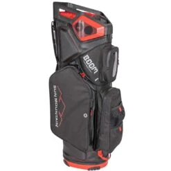 Sun Mountain Boom Cart Bag 14 Sun Mountain Boom Cart Bag -Golf Promotion Store sun mountain 2023 boom cart bag black red back itempicture