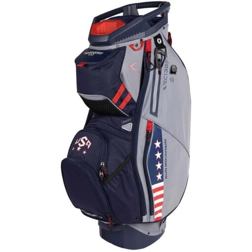Sun Mountain 2023 C-130 Supercharged Cart Bag -Golf Promotion Store sun mountain 2023 c 130 supercharged cart bag patriot itempicture