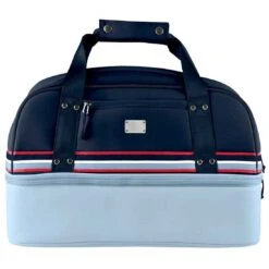 Sun Mountain Mid-Stripe Boston Bag 19 Sun Mountain Mid-Stripe Boston Bag -Golf Promotion Store sun mountain 2023 mid stripe boston bag frost navy red itempicture