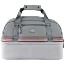 Sun Mountain Mid-Stripe Boston Bag 14 Sun Mountain Mid-Stripe Boston Bag -Golf Promotion Store sun mountain 2023 mid stripe boston bag white cadet brick itempicture