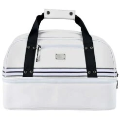 Sun Mountain Mid-Stripe Boston Bag 15 Sun Mountain Mid-Stripe Boston Bag -Golf Promotion Store sun mountain 2023 mid stripe boston bag white itempicture