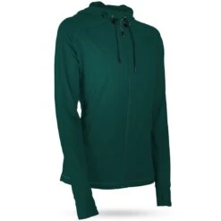 Sun Mountain Women's Second Layer Hooded Jacket -Golf Promotion Store sun mountain 2023 womens second layer hooded jacket jade itempicture